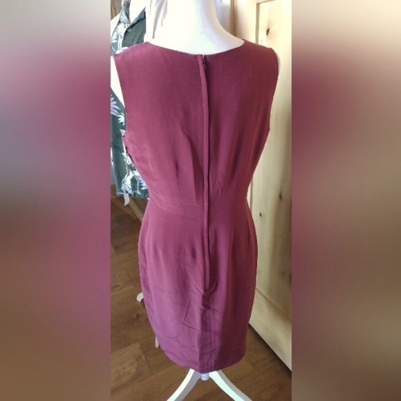 Hugo Buscati Silk Dress NWT Classic Sheath - Picture 5 of 8